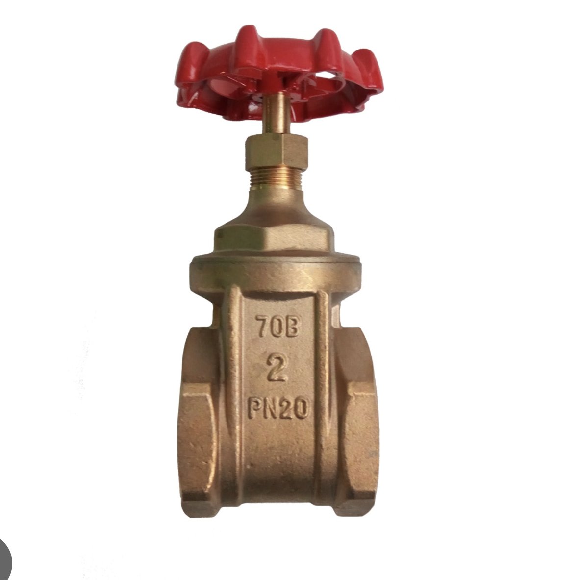 شیر فلکه برنجی سایز دو اینچ سیتکو 