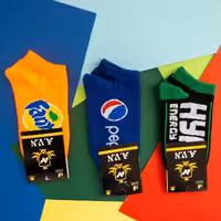 جوراب زنانه و مردانه طرح دار 