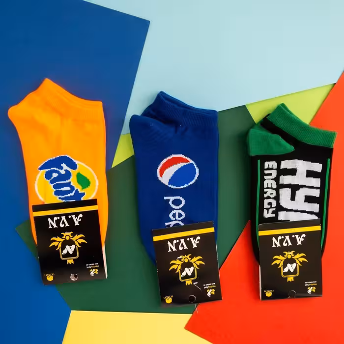 جوراب زنانه و مردانه طرح دار 