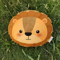 کوسن عروسکی طرح شیر