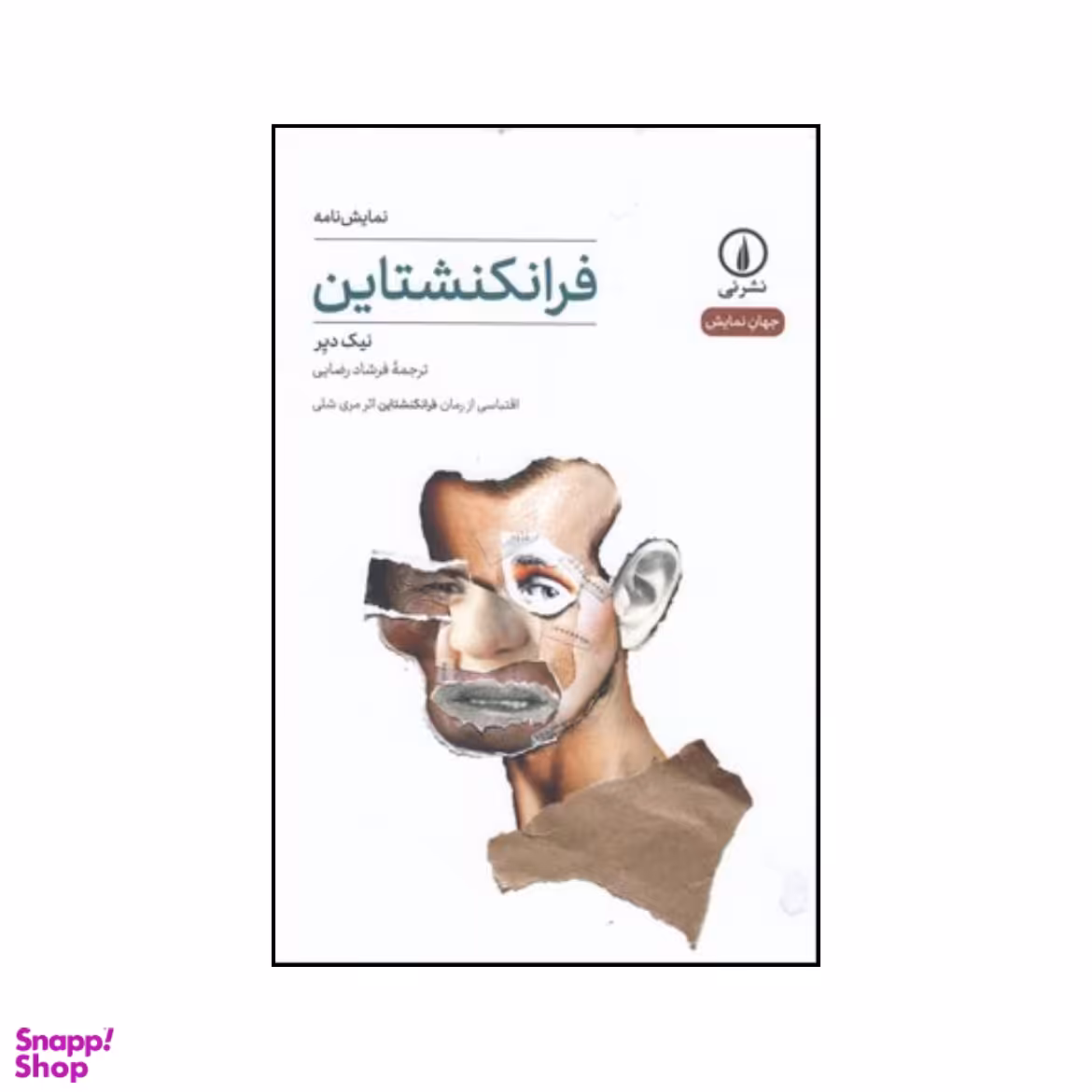 کتاب فرانکنشتاین بر اساس رمان مری شلی اثر نیک دیر انتشارات نی