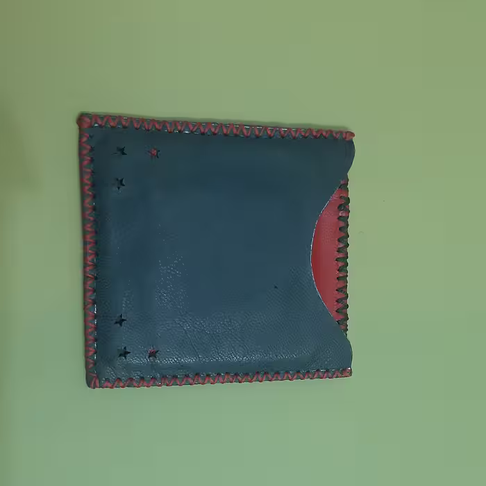 قاب آینه چرم
