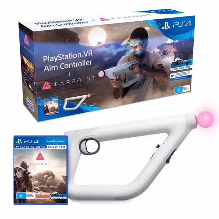 باندل تفنگ واقعیت مجازی سونی مدل PlayStation VR Aim Controller