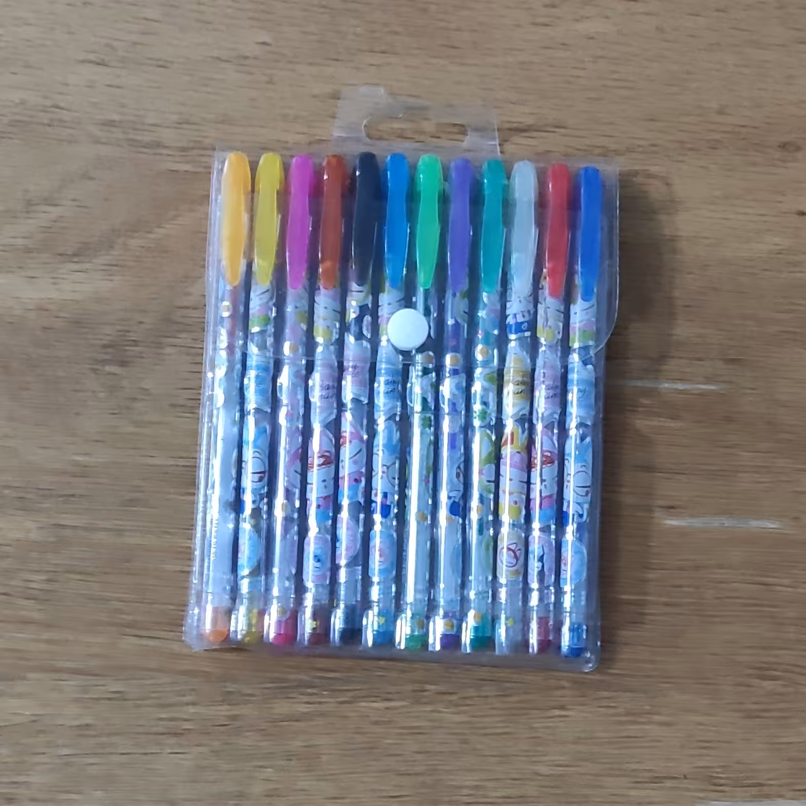 خودکار اکلیلی 12 رنگ فانتزی میوه ای