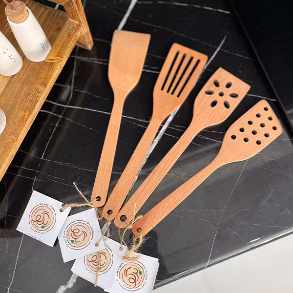 کفگیر چوبی راش 20