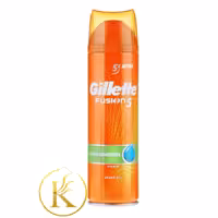 ژل اصلاح ژیلت مدل Fusion5 Ultra Sensitive حجم 200 میلی لیتر