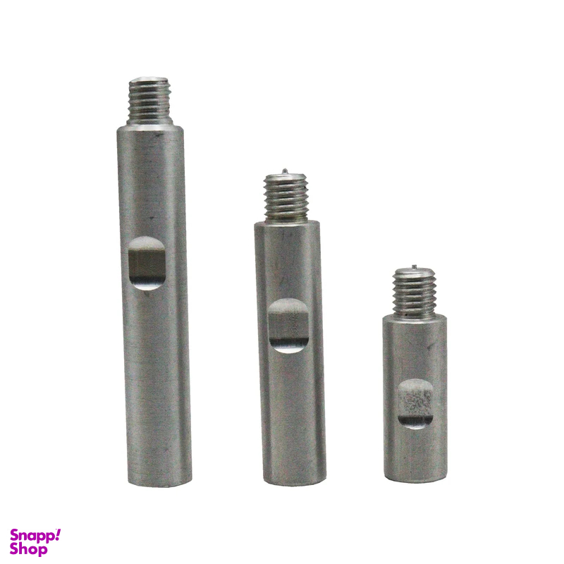 رابط افزایش طول شفت مینی فرز رزوه ای کی مدل YP-50/80/110MM مجموعه 3 عددی
