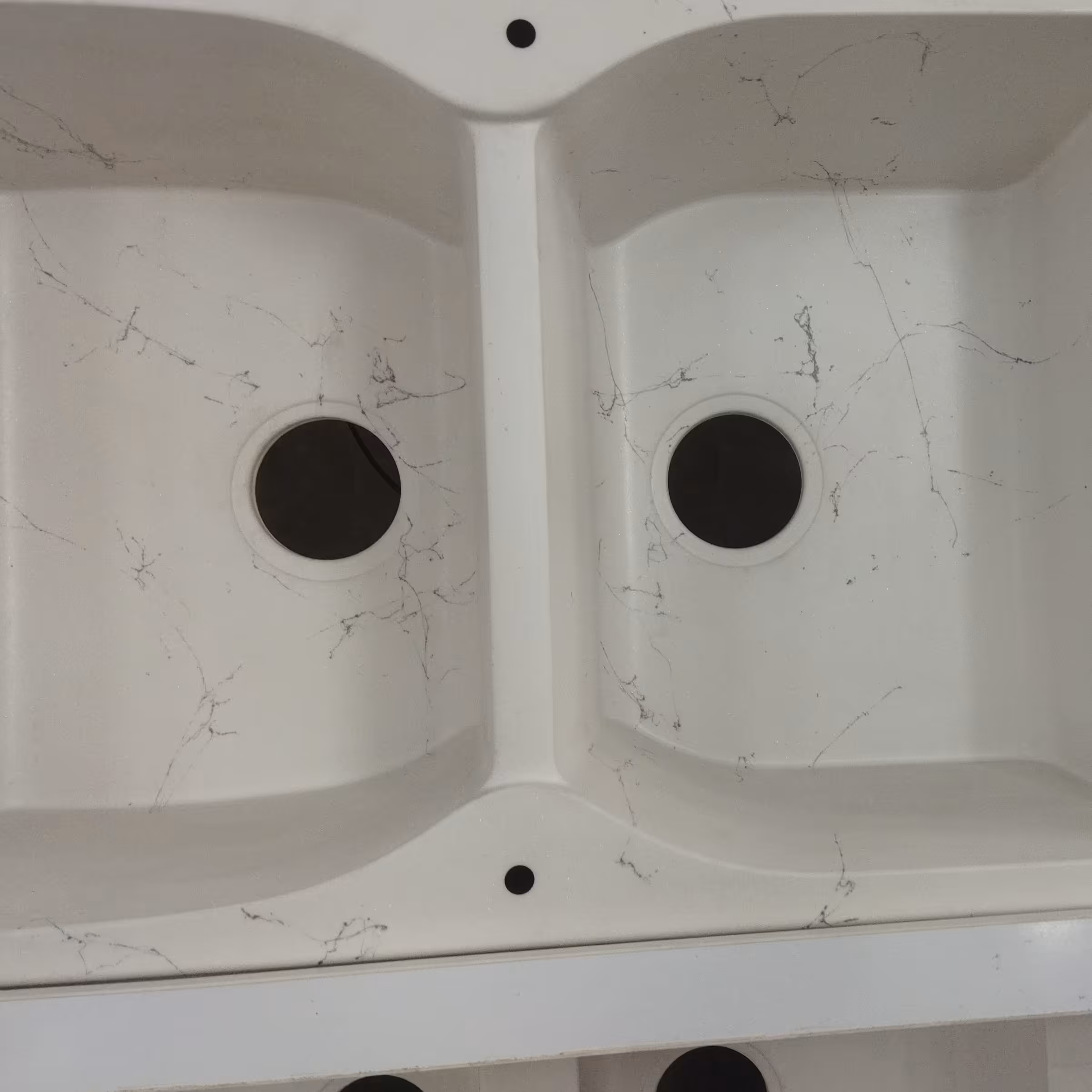 سینک گرانیتی دولگن سفید طوسی 