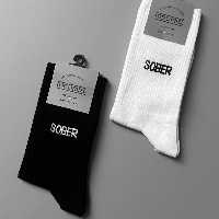 جوراب SOBER ساقدار اسپرت نخ پنبه فری سایز