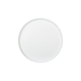 بشقاب تخت 18 سانتیمتری سفید