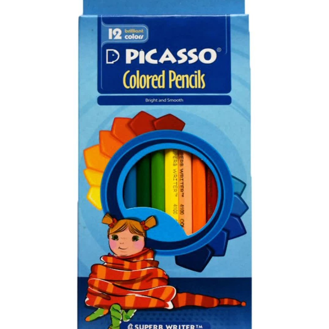 مدادرنگی پیکاسو12رنگ