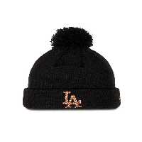 کلاه ورزشی مشکی مردانه و زنانه Infill Bobble Beanie Losdod یونیسکس Hat 60364332 02 NEW ERA
