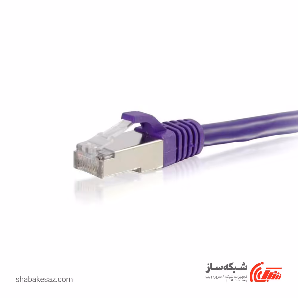 قیمت و خرید پچ کورد CAT6 SFTP رپیتون Rapiton Patch cord شیلد دار طول 1 متر - شبکه ساز