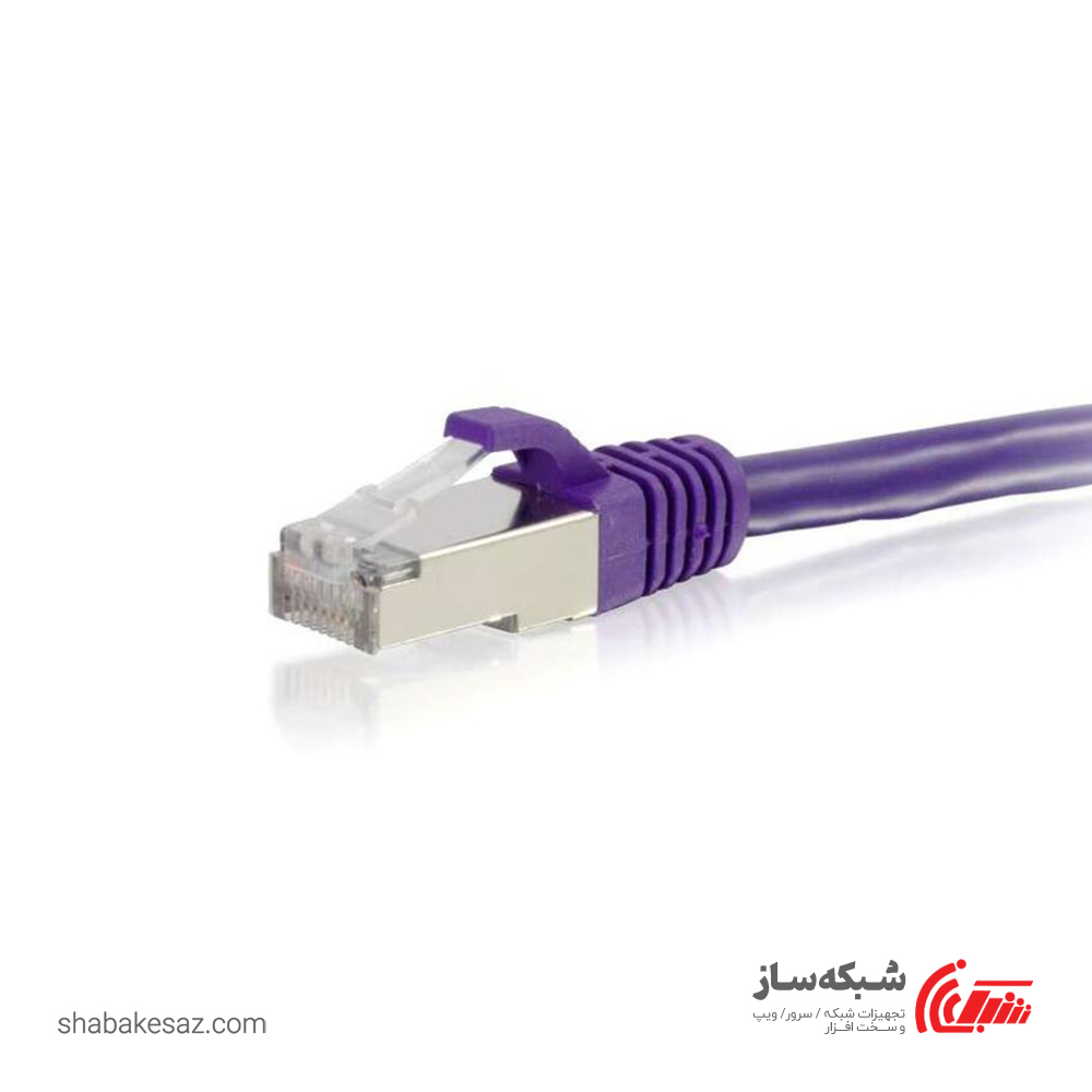 قیمت و خرید پچ کورد CAT6 SFTP رپیتون Rapiton Patch cord شیلد دار طول 1 متر - شبکه ساز