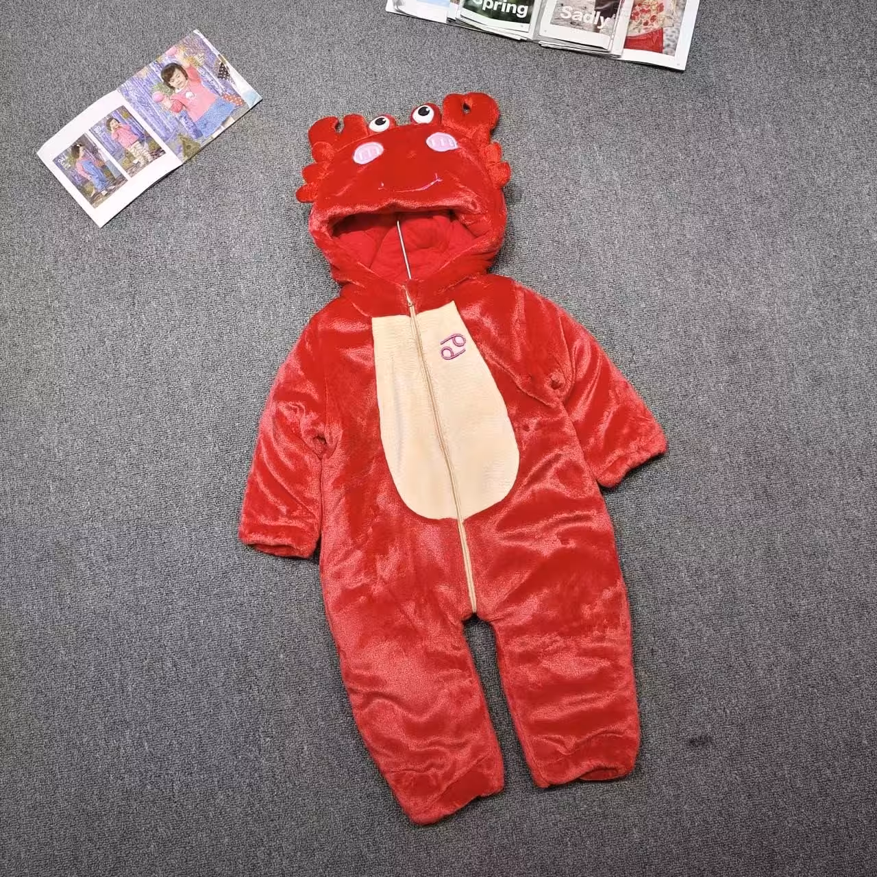 کاپشن سرهمی نوزادی وارداتی 6ماه تا3سال