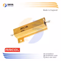 خرید مقاومت هیت سینک دار 50 وات 86.000~1 اهم HS50 آرکول انگلیس | ساوا الکتریک