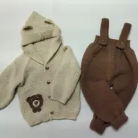 کت و شلوار پیشبندی دستباف 