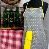 پیشبند آشپزخانه ضدآب مدل جیبدار