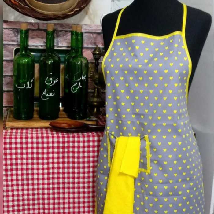 پیشبند آشپزخانه ضدآب مدل جیبدار