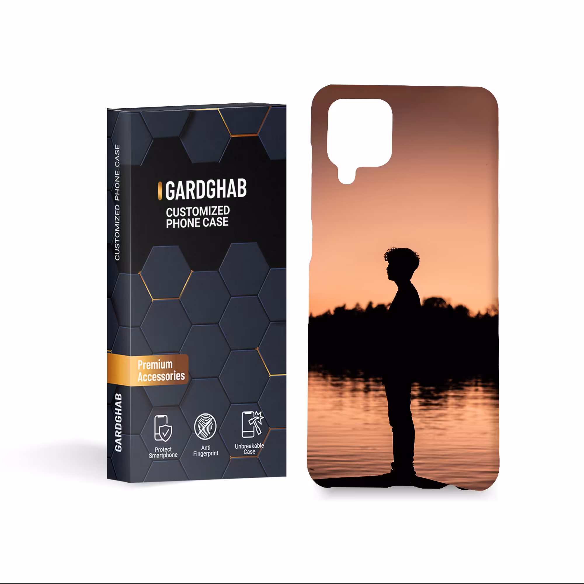 کاور گارد قاب پسرانه مدل g7123مناسب برای گوشی موبایل سامسونگ a12