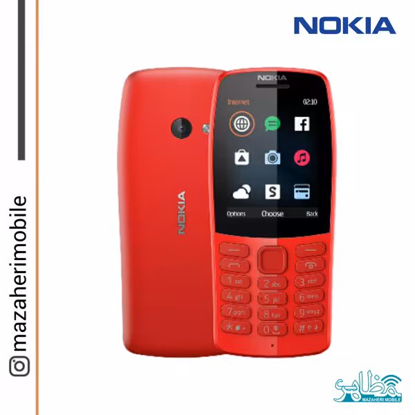 گوشی موبایل نوکیا مدل (2020) Nokia 210 دو سیم کارت **اصلی مونتاژ** - فروشگاه موبایل مظاهری