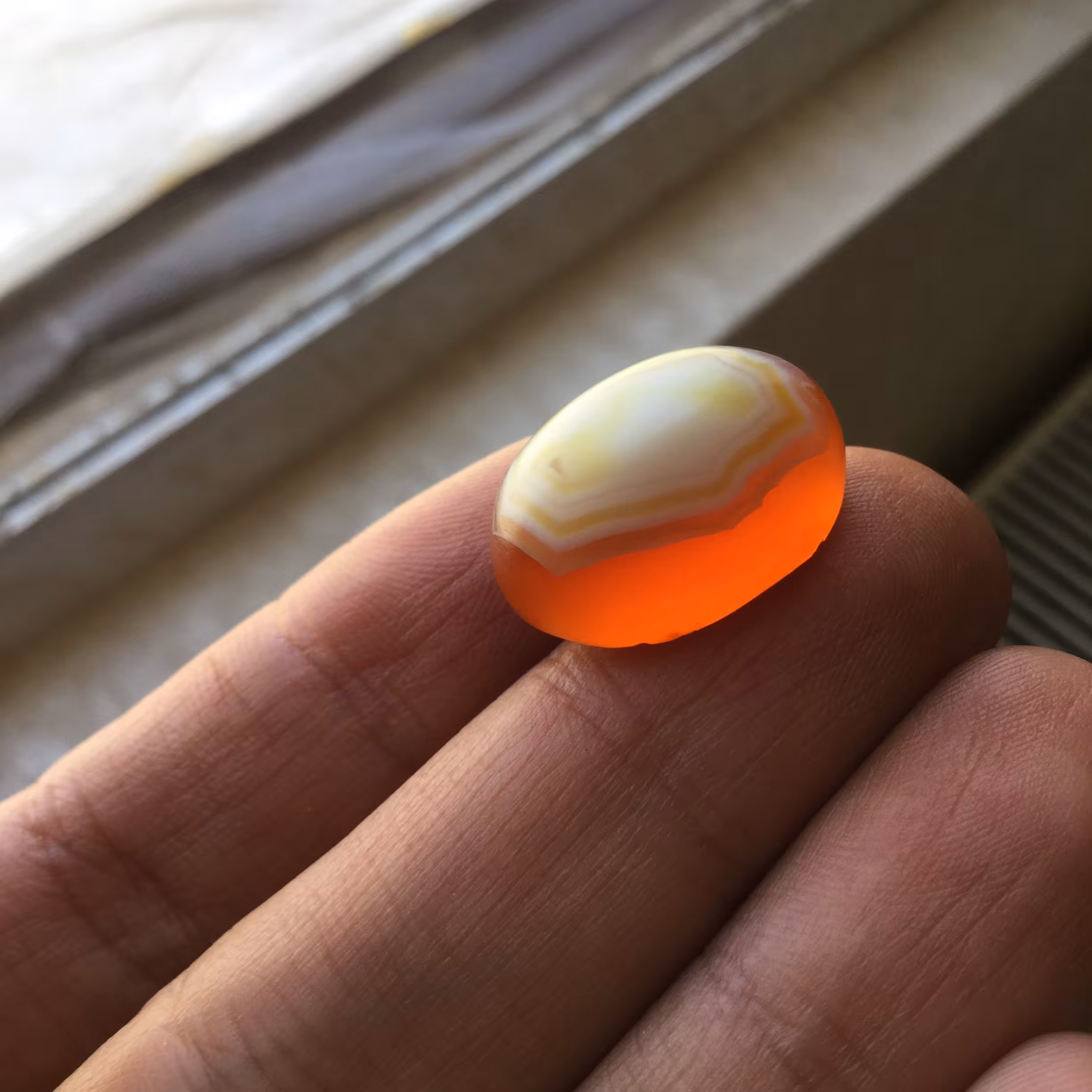 عقیق پرتقالی آفریقایی