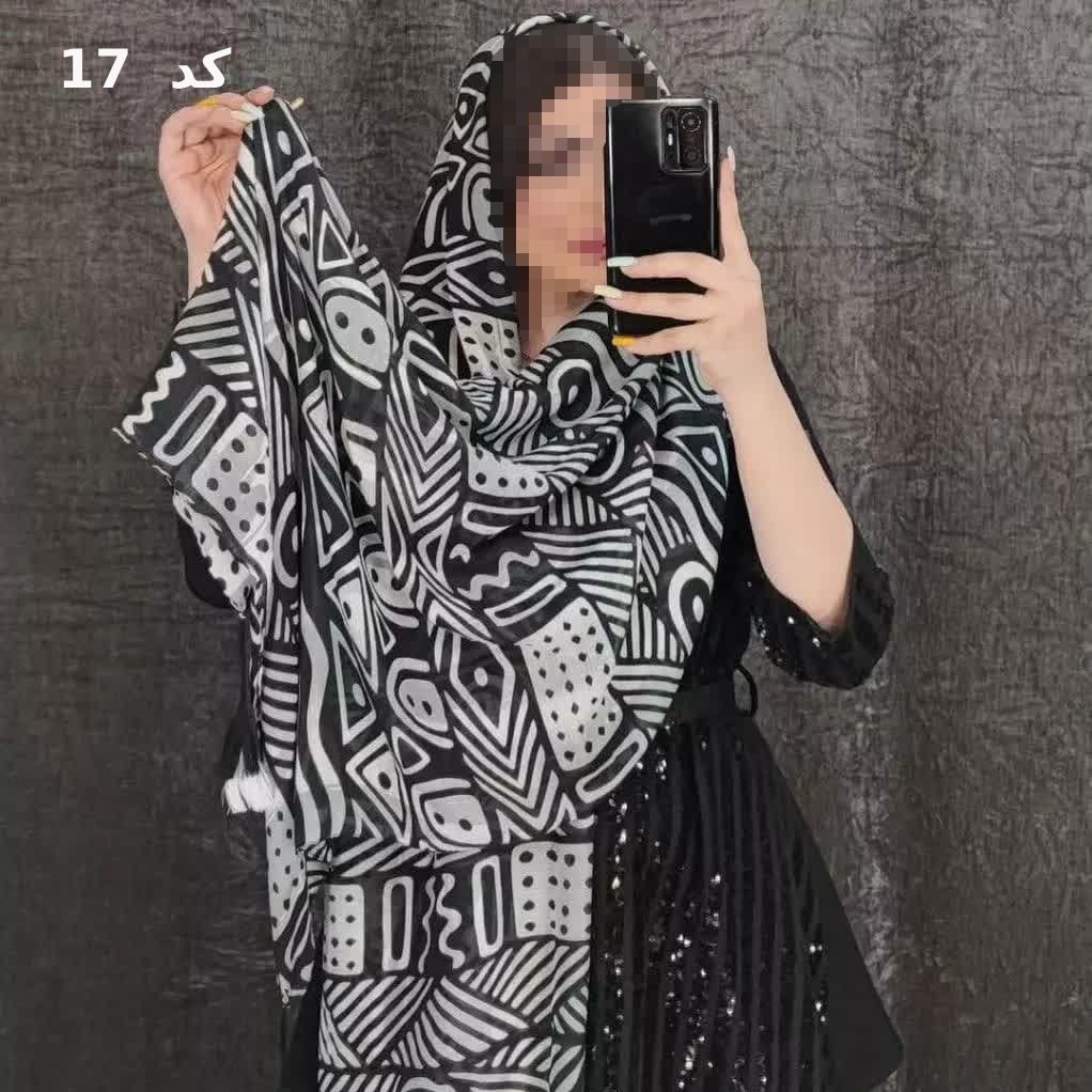 شال نخی اعلا منگوله دار(کد17) ارسال رایگان