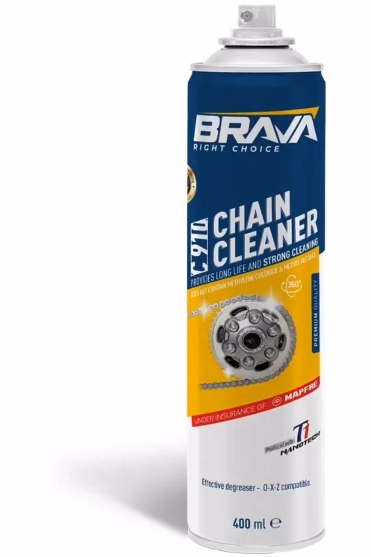 روغن و مکمل موتور C910 CHAIN CLEANER 400 ML X 20 Brava