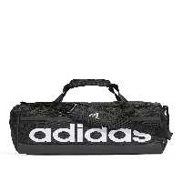 چمدان و ساک مشکی مردانه زنانه سیاه HT4743 کیسه متوسط ​​دوفل خطی adidas