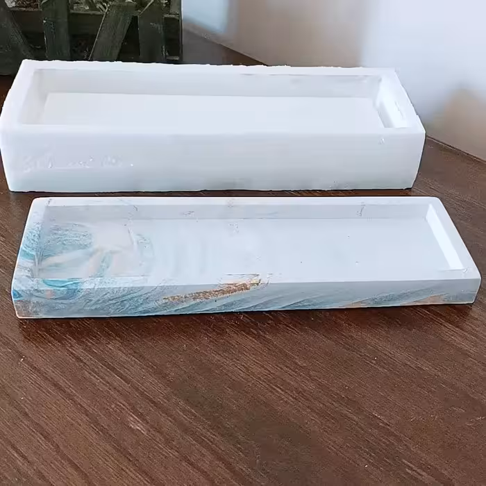 قالب  سیلیکونی سینی مستطیل 