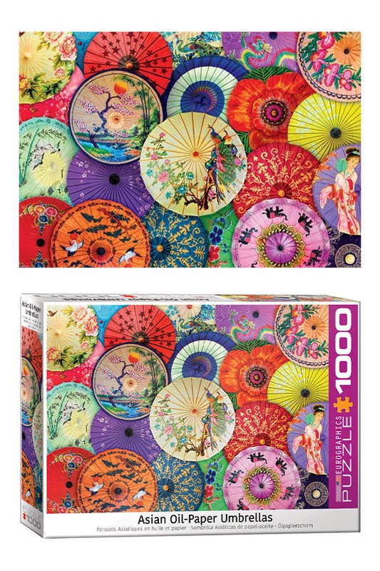 پازل asian oil paper umbrellas 6000 5317 1000pcs