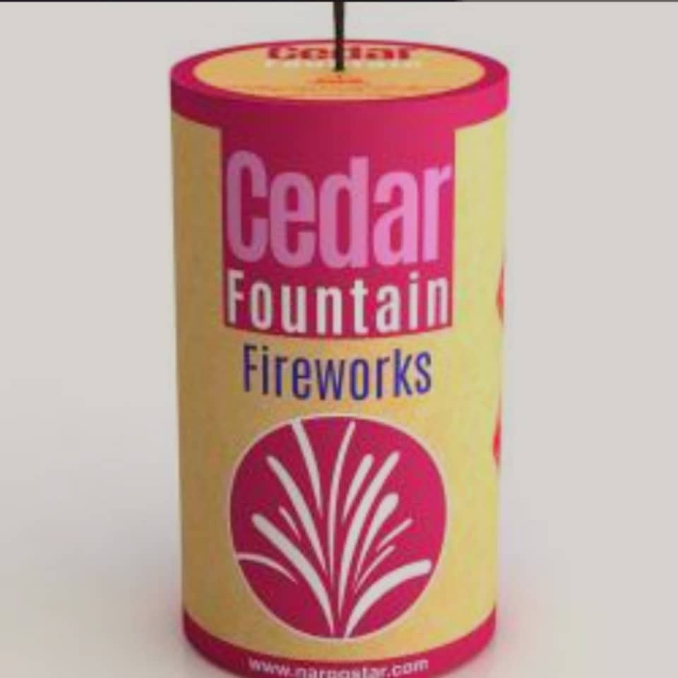 وسایل آتش بازی نارگستر آبشار سرو 4 عددی