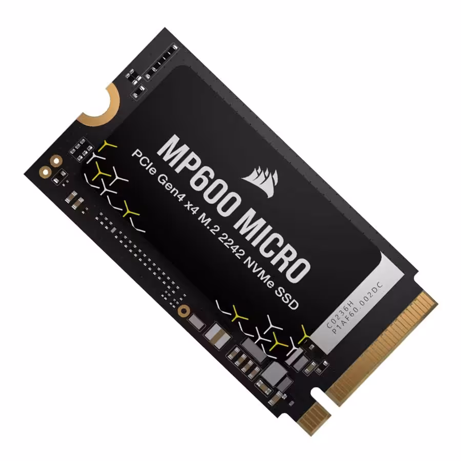 قیمت و خرید اس اس دی 1 ترابایت کورسیر مدل MP600 MICRO PCIe NVMe M.2 2242 | یاس ارتباط