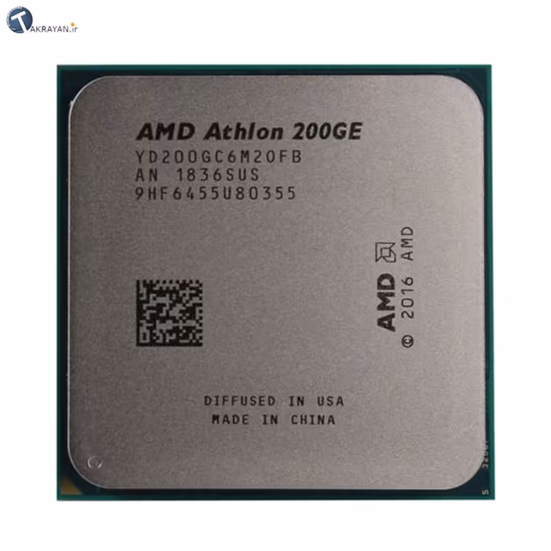 قیمت خرید پردازنده ای ام دی AMD Athlon 200GE