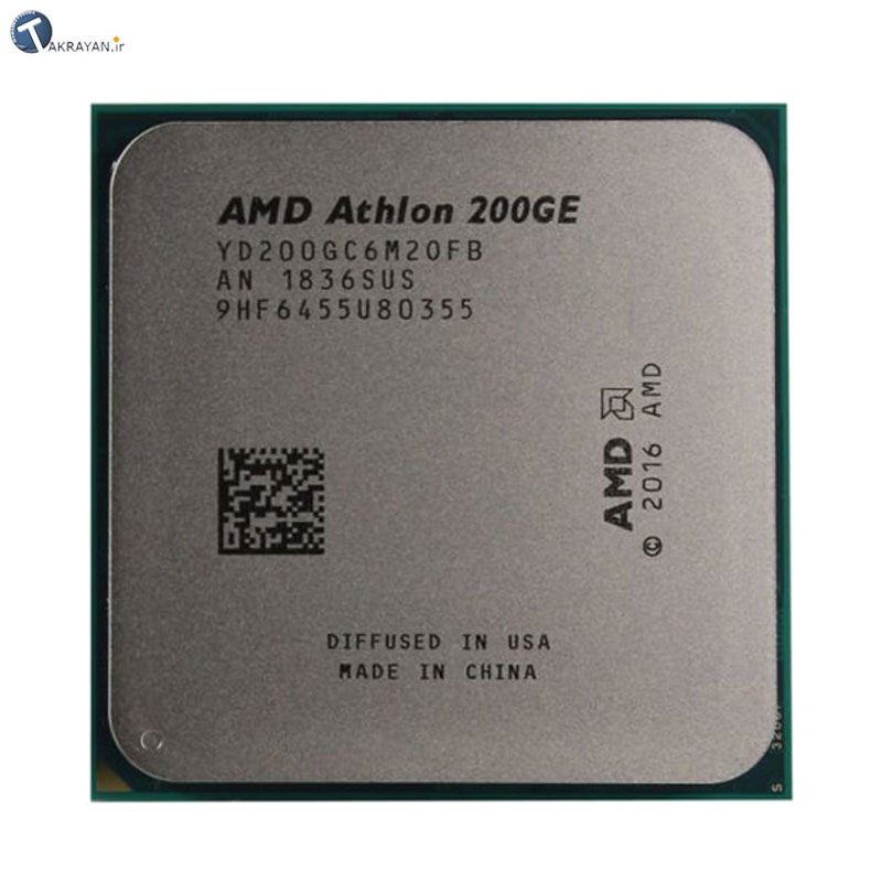قیمت خرید پردازنده ای ام دی AMD Athlon 200GE