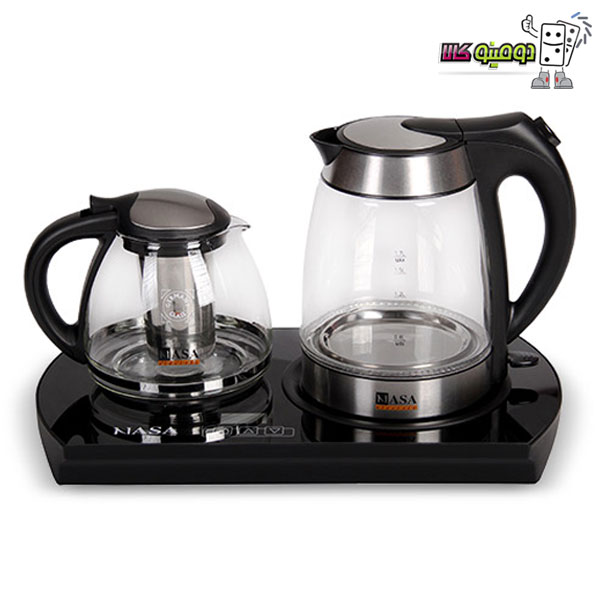 خرید چای ساز صفحه ای ناسا الکتریک مدل NS-504 شیشه ای - دومینو کالا