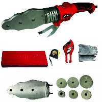 اتو لوله 1500 وات با کیف فلزی و لوازم جوش لوله محک (پس کرایه)