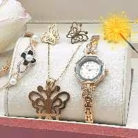 ست های ساعت زنانه پروانه