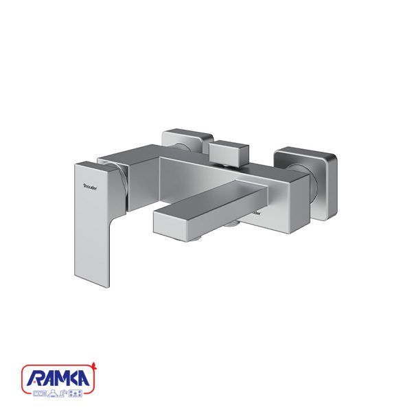 شیر دوش شودر مدل اروپا کروم مات