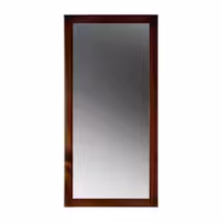 قاب آیینه چوبی (40x100) مدل 5 سانتی تخت رنگ گردویی