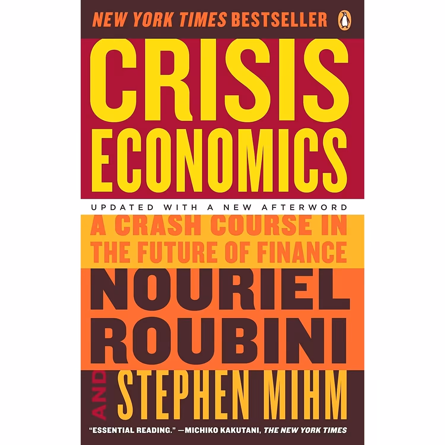 کتاب زبان اصلی Crisis Economics اثر Nouriel Roubini and Stephen Mihm