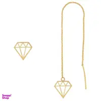 گوشواره طلا 18 عیار شانا مدل E-SG33