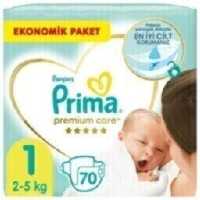 پوشک بچه پریما  پمپرز  لهستانی چسبی سایز 1 بسته 70 عددی در فاطرشاپ