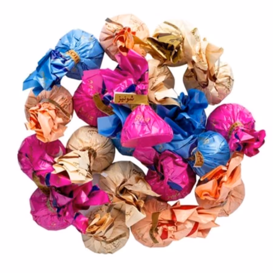 شکلات شونیز پرچمی500گرم