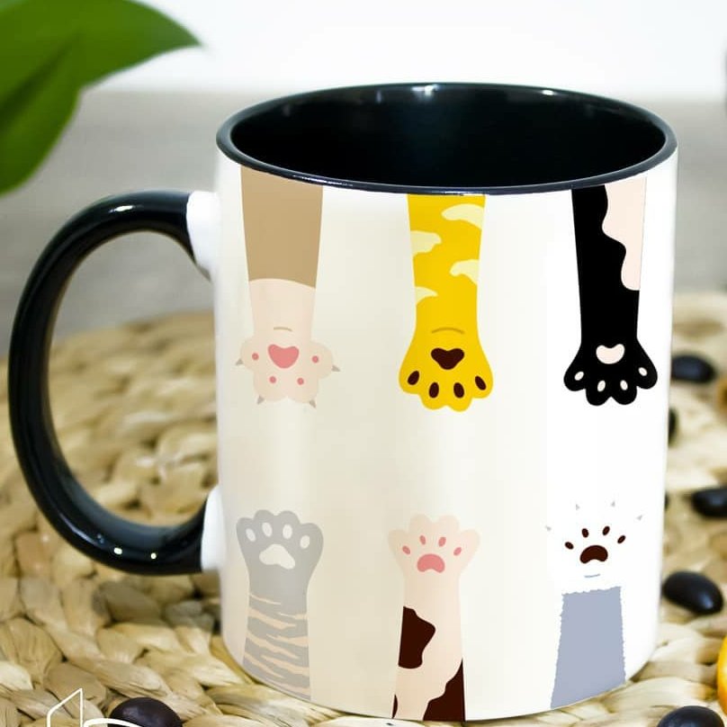 ماگ سرامیکی طرح گربه ها کد1107