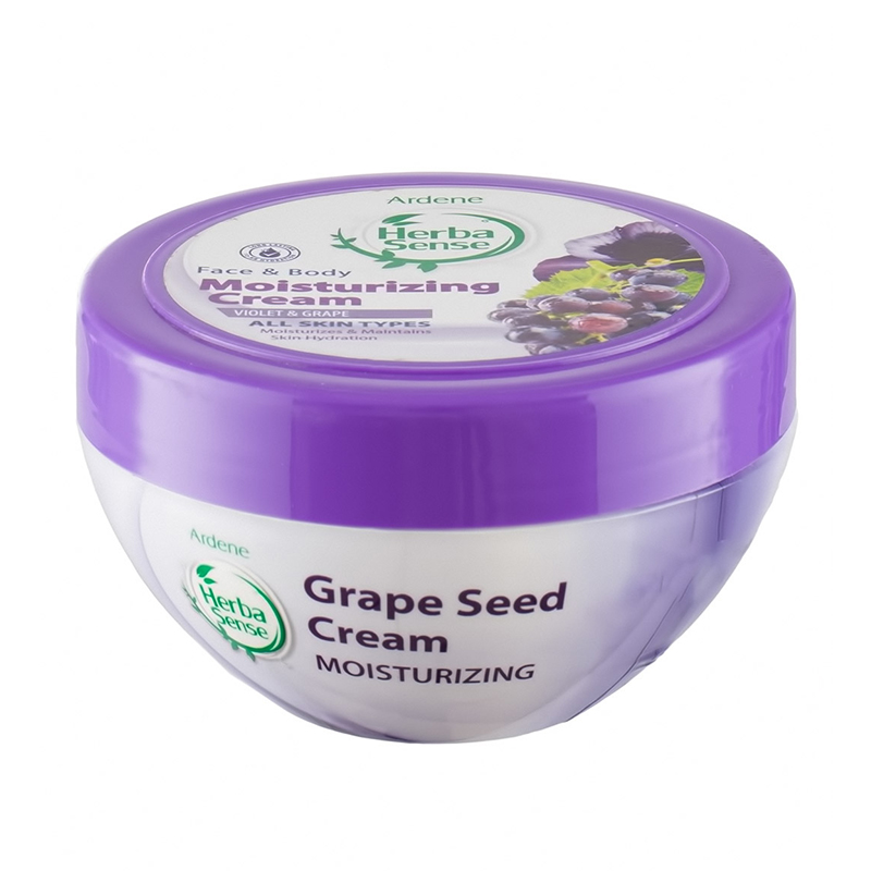 کرم مرطوب کننده کاسه ای انگور و بنفشه هرباسنس آردن150میل