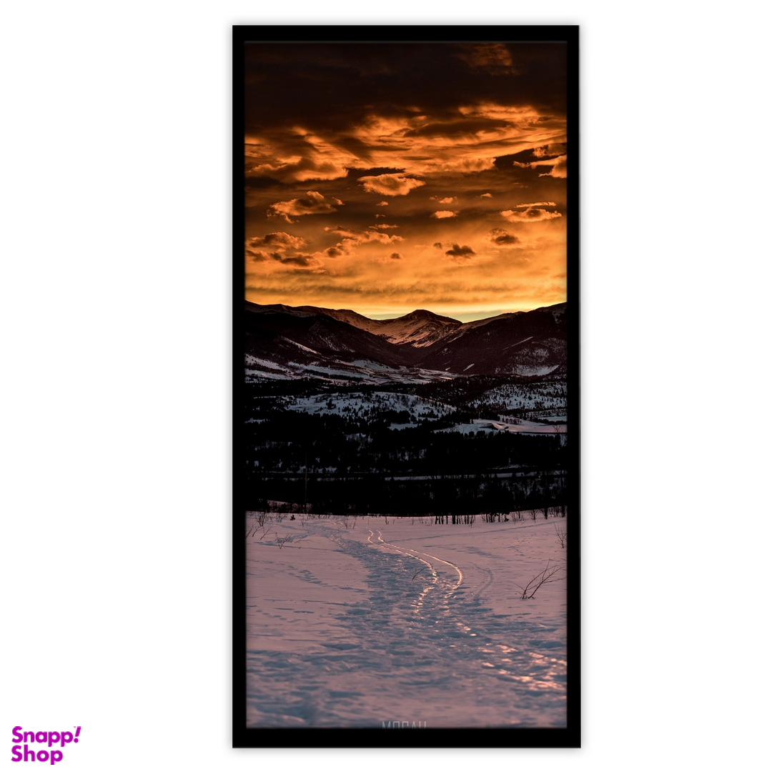 تابلو بکلیت طرح منظره زمستان مدل B-S3551