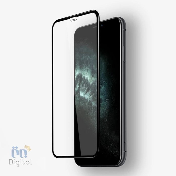 محافظ صفحه نمایش مدل Full Cover Tempered Glass سرامیکی مناسب برای گوشی اپل مدل iPhone 11 Pro