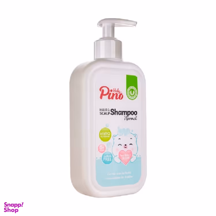شامپو مو نوزاد و کودک پینو (Pino) مدل Normal حجم 350 میلی لیتر