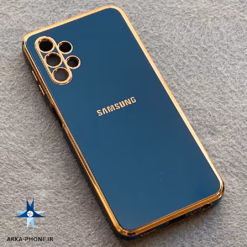 قاب گوشی Galaxy A13 4G سامسونگ مای کیس دور طلایی آبی 1a13428000
